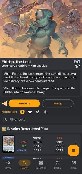 Card view